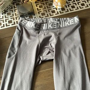 Nike leggings gray dri fit